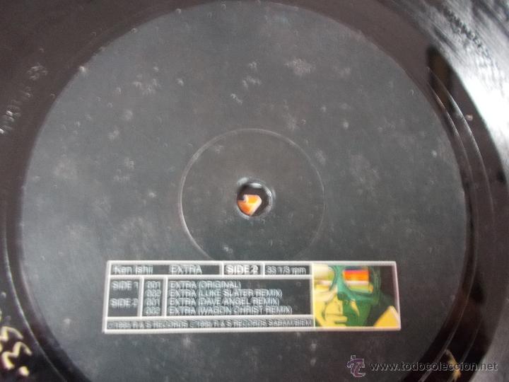 Discos de vinilo: KEN ISHII EXTRA MAXI 12 - Foto 3