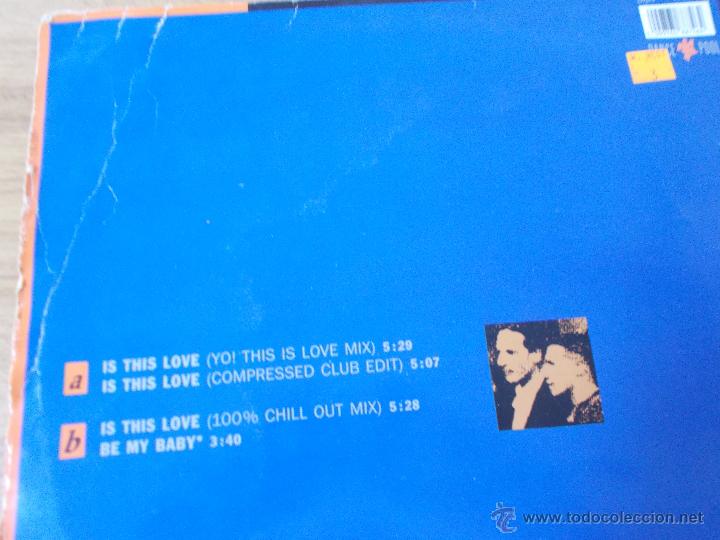 Discos de vinilo: JESSE LEE DAVIS. IS THIS LOVE MAXI 12 - Foto 3