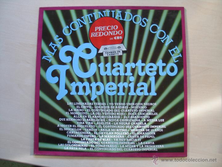 Discos de vinilo: cuarteto imperial - Foto 1