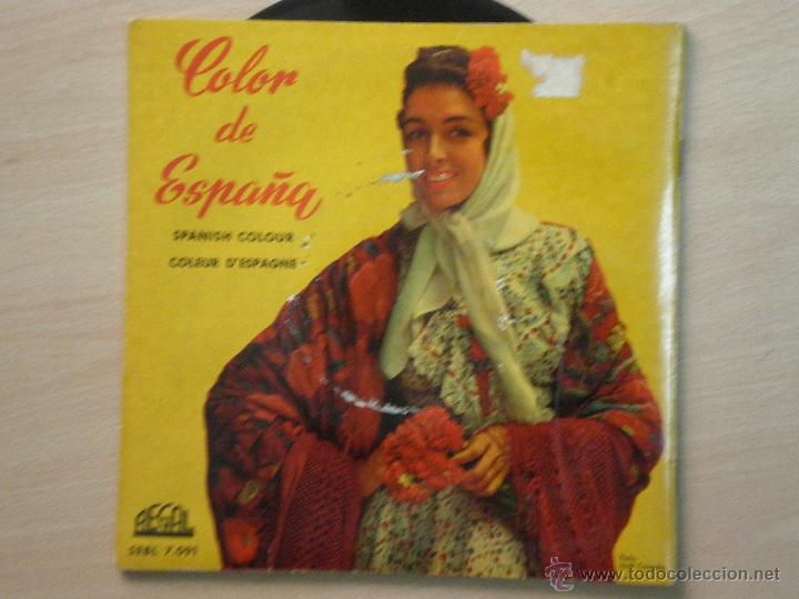Discos de vinilo: COLOR DE ESPA&Ntilde;A - EP REGAL 1959 - Foto 3