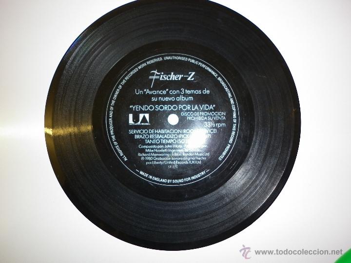 Discos de vinilo: Flexi disc Fischer Z 1980 - Foto 1