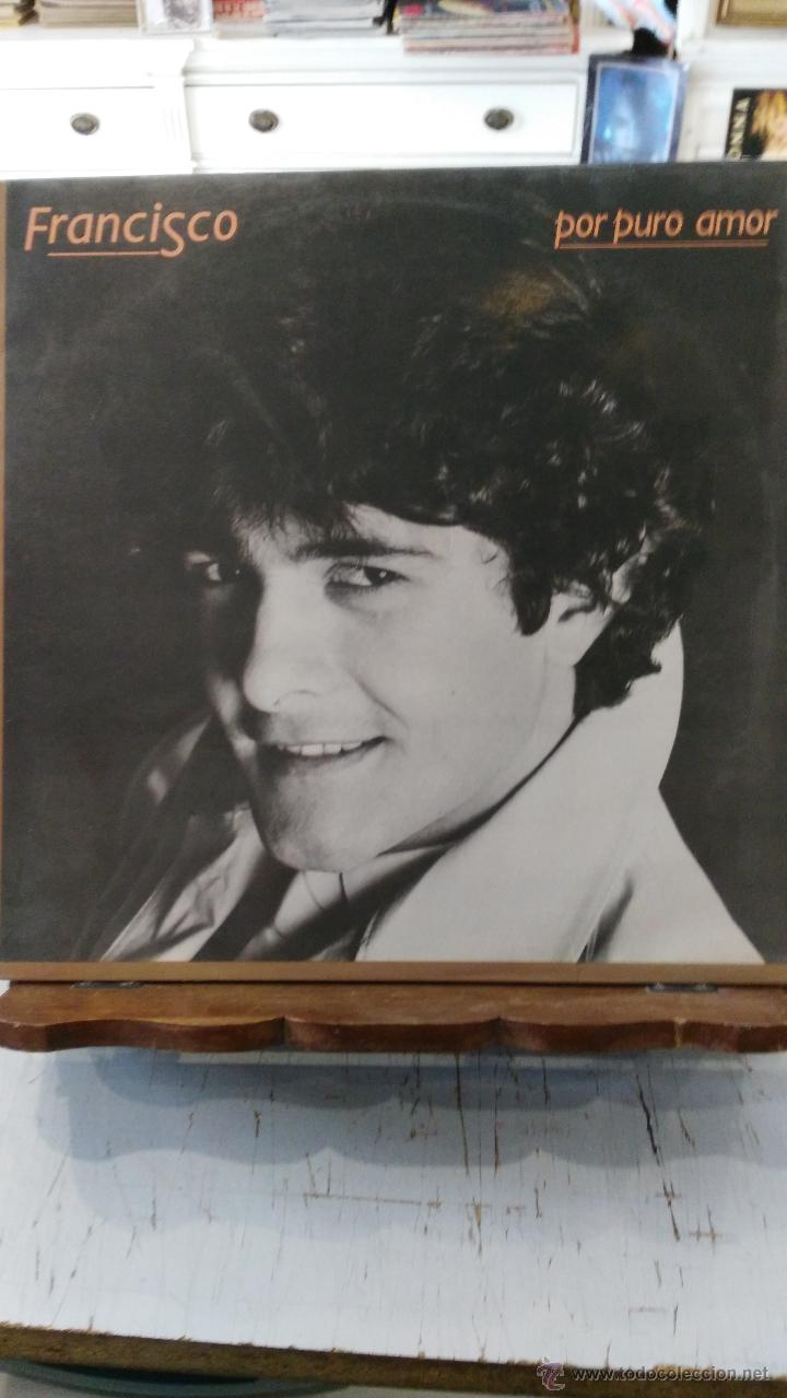 Discos de vinilo: Francisco - Por puro amor - Foto 1