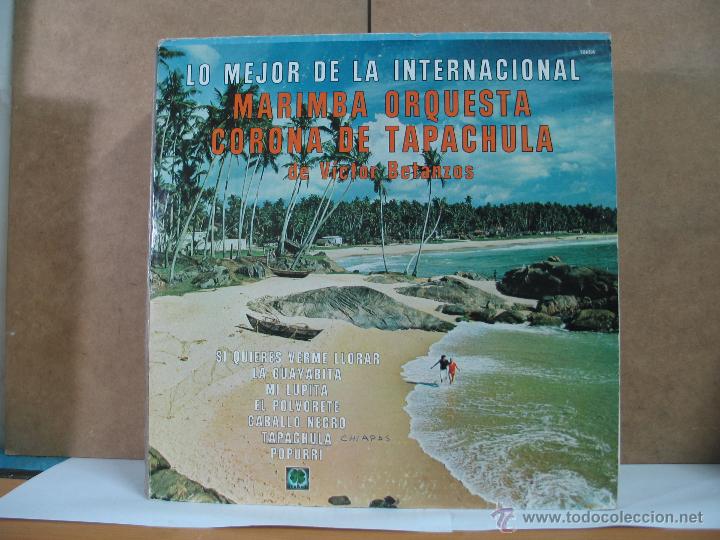 Dischi in vinile: Lo Mejor de la Internacional Marimba Orquesta Corona de Tapachula de Victor Betanzos- Trebol T-10854