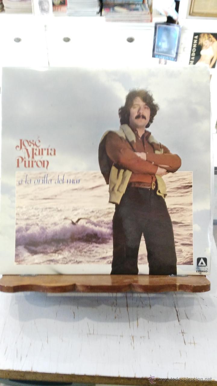 Discos de vinilo: Jos&eacute; Mar&iacute;a Pur&oacute;n - A la orilla del mar - Foto 1