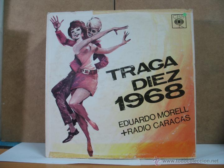 Disques de vinyle: Eduardo Morell + Radio Caracas - Traga Diez 1968 - CBS CL 2546 - 1968 - Edicion Venezolana