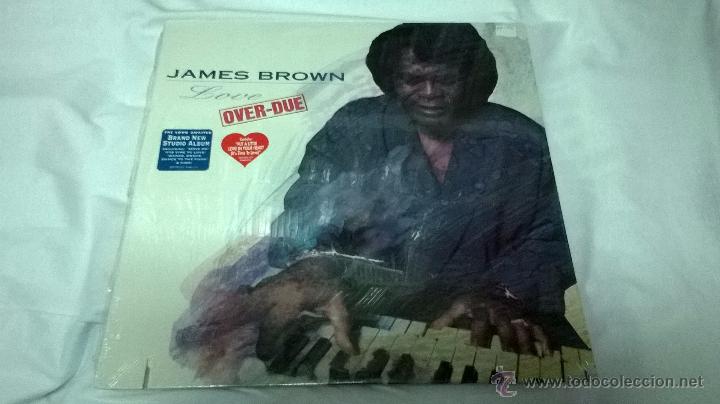 Discos de vinilo: JAMES BROWN - LOVE OVER - DUE - Foto 1