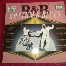 Discos de vinilo: DOUBLE ALBUM RHYTHM & BLUES - WEA 1989 - DOBLE. Lote 52973178