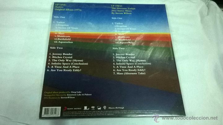 Discos de vinilo: EMERSON LAKE&PALMER - TARKUS - Foto 2