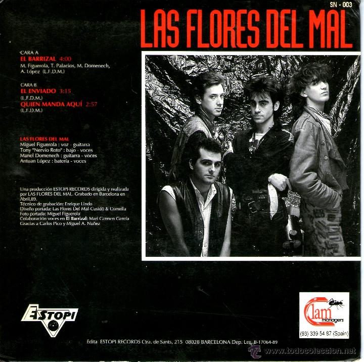 Discos de vinilo: LAS FLORES DEL MAL - Foto 2