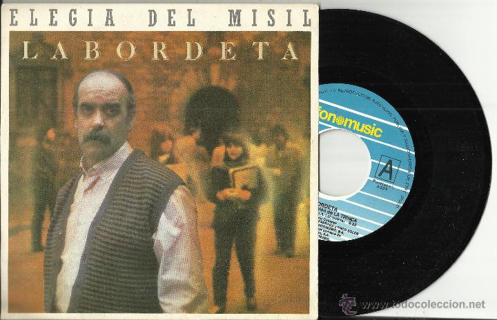 Discos de vinilo: LABORDETA single Elegia del misil / Una tarde sin fin.1984 - Foto 1