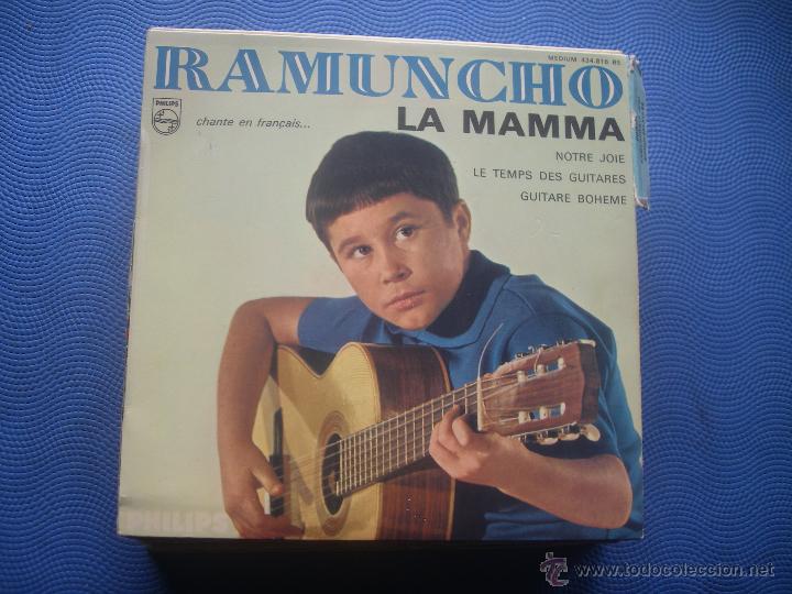 Discos de vinilo: RAMUNCHO - LA MAMMA + 3 - EP PHILIPS - Foto 1