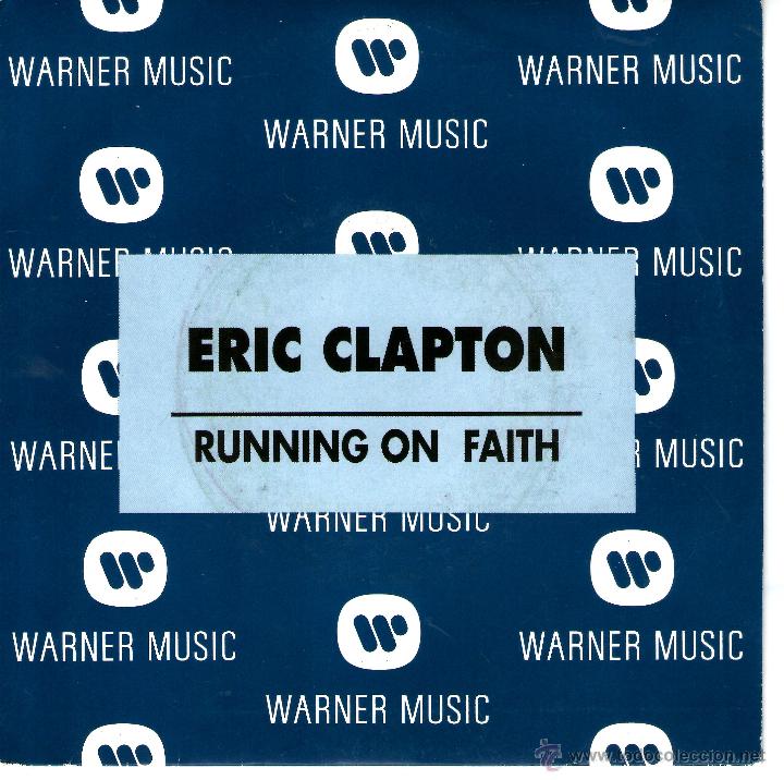Discos de vinilo: ERIC CLAPTON  RUNNING ON FAITH - Foto 1