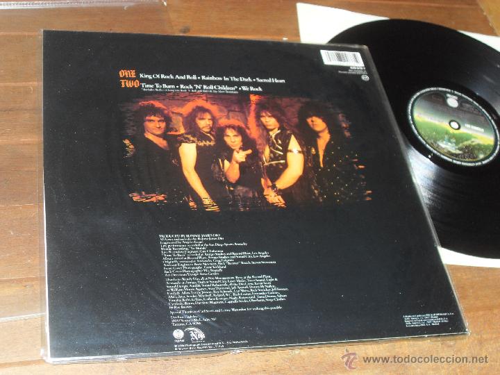 Discos de vinilo: DIO LP. INTERMISSION. MADE IN SPAIN. 1986 - Foto 2