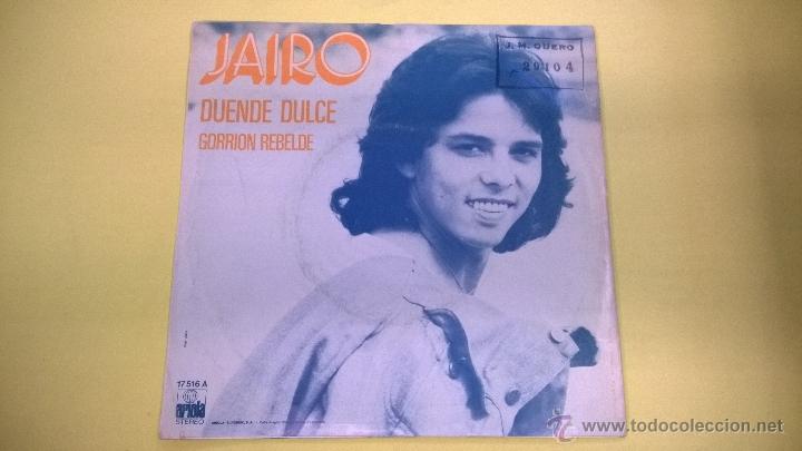 Discos de vinilo: Jairo.Duende dulce.SINGLE.ESPA&Ntilde;A 1977.ARIOLA. - Foto 2