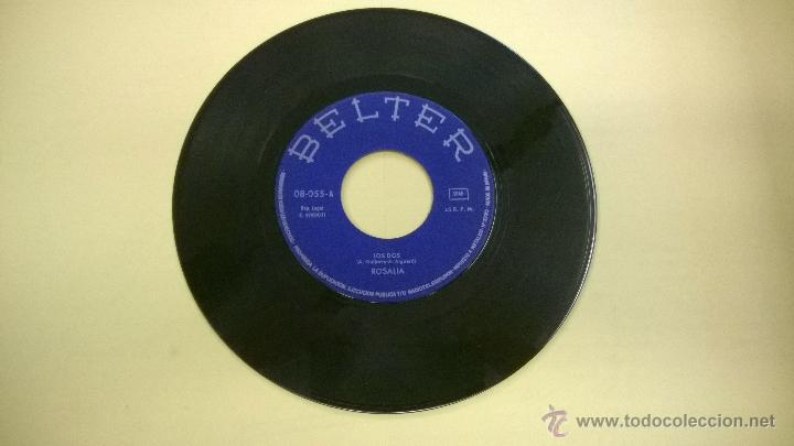 Discos de vinilo: Rosalia.Los dos.SINGLE.ESPA&Ntilde;A 1971.BELTER. - Foto 3