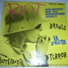 Discos de vinilo: JACK MEATBEAT AND THE UNDERGROUND SOCIETY / LA SECTA ‎– RIOT EP MUNSTER 1997