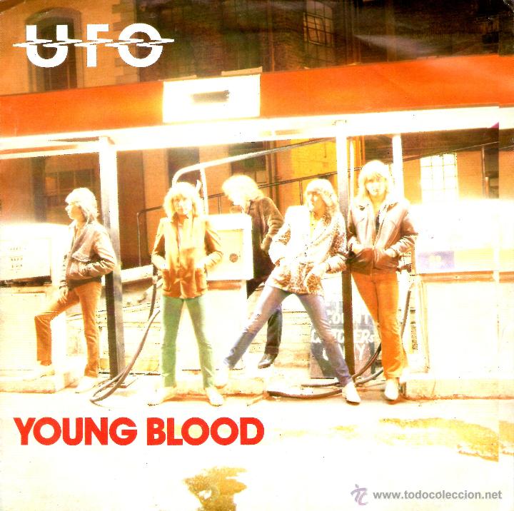UFO, YOUNG BLOOD (Música - Discos - Singles Vinilo - Heavy - Metal)