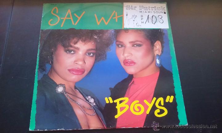 Discos de vinilo: Say When! - Boys - 1987 - Foto 1