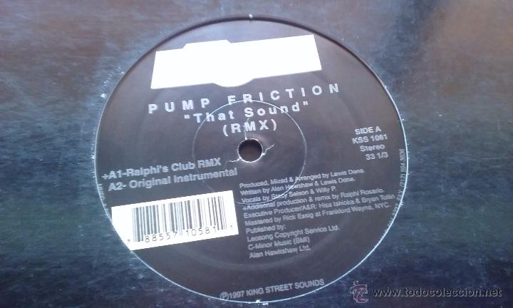 Discos de vinilo: Pump Friction - That Sound (RMX) - 1997 - Foto 1
