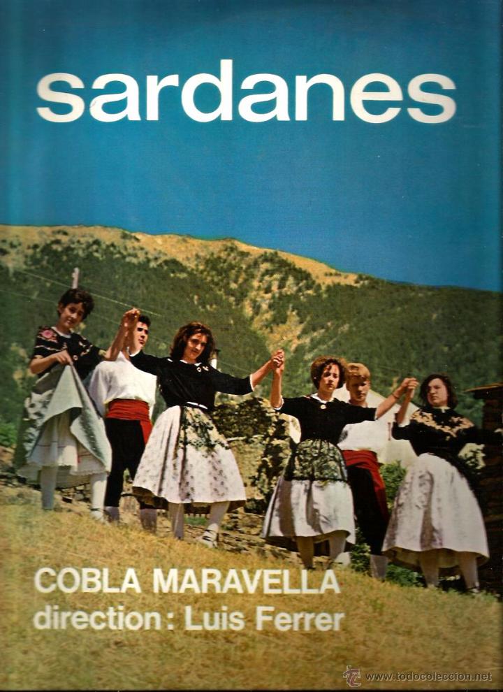 Discos de vinilo: LP COBLA MARAVELLA :  SARDANES - Foto 1