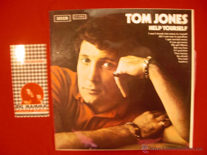 Discos de vinilo: TOM JONES- HELP YOURSELF. ORIGINAL ESPA&Ntilde;OL 1969. - Foto 1