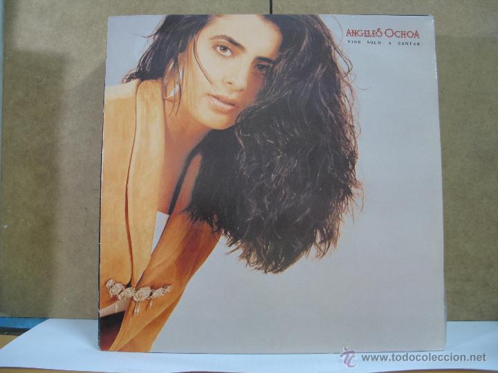 Dischi in vinile: Angeles Ochoa - Vine Solo A Cantar - EPIC 467524 1 - 1989