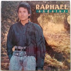 Discos de vinilo: RAPHAEL ANDALUZ - LP CON FUNDA INTERIOR CON LETRAS
