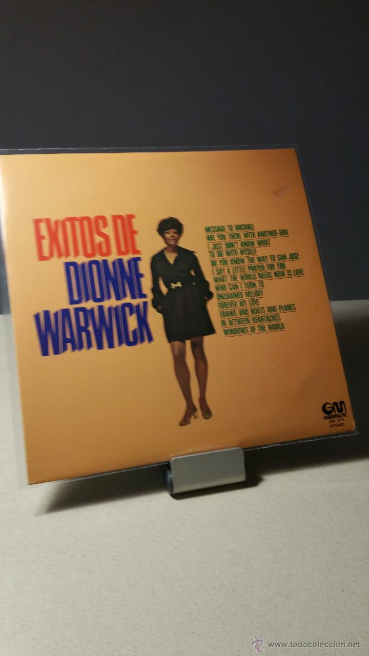 Discos de vinilo: &Eacute;XITOS DE DIONNE WARWICK LP - Foto 1