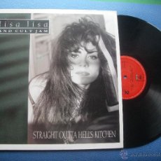 Discos de vinilo: LISA LISA AND CULT JAM STRAIGHT OUTTA HELLS KITCH LP SPAIN 1991 PDELUXE. Lote 53060791