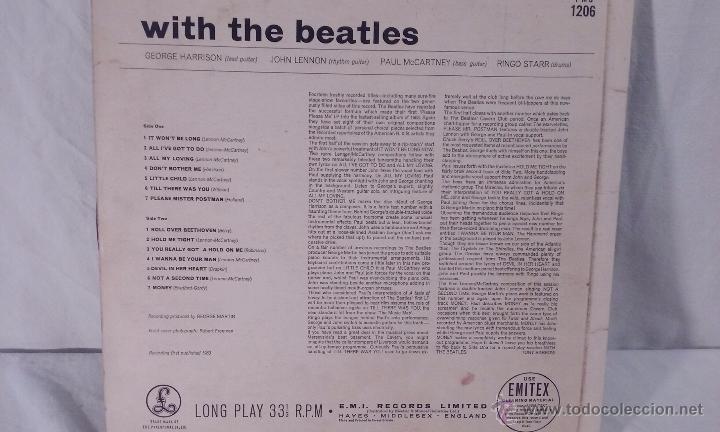 Discos de vinilo: With the Beatles - Foto 2