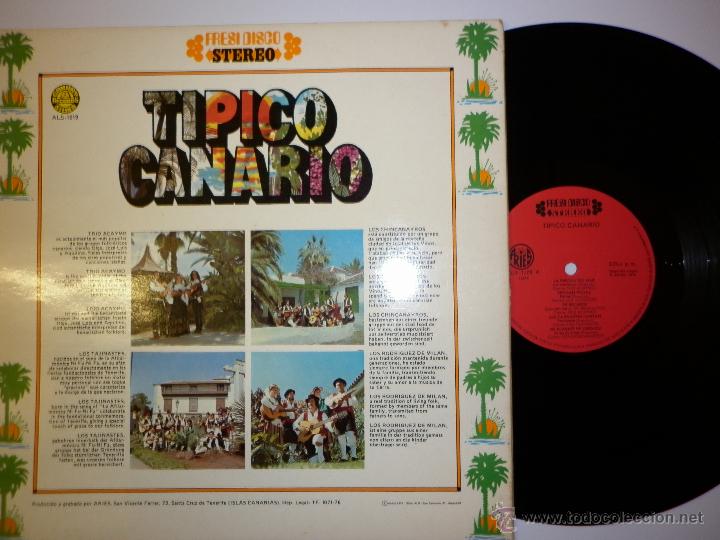 Discos de vinilo: TIPICO CANARIO 1976 LP - Foto 3