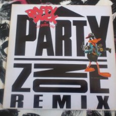 Discos de vinilo: DAFFY DUCK - THE GROOVE GANG - PARTY ZONE REMIX - MAXI - VINILO - WEA - 1991