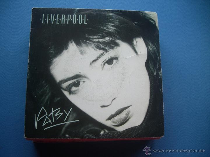 Discos de vinilo: PATSY  LIVERPOOL +  JE SUIS REVEILLE  SINGLE 1988 - Foto 1