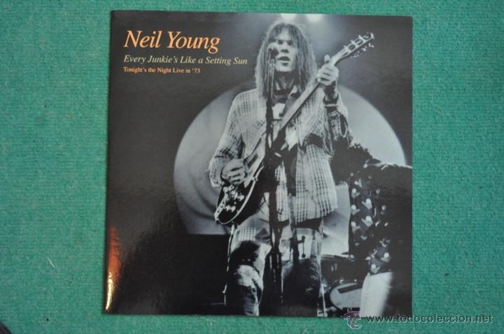 Discos de vinilo: NEIL YOUNG - EVERY JUNKIES LIKE A SETTING SUN (Live 73) - Foto 1