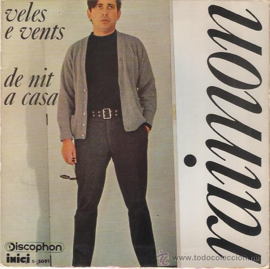 Discos de vinilo: EP DOBLE PORTADA RAIMON - VELES E VENTS - Foto 1