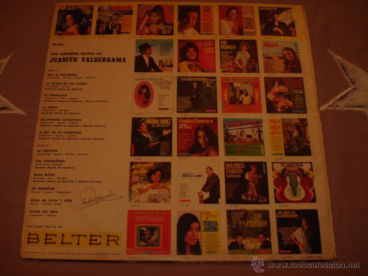 Discos de vinilo: JUANITO VALDERRAMA - Los grandes exitos - Foto 2