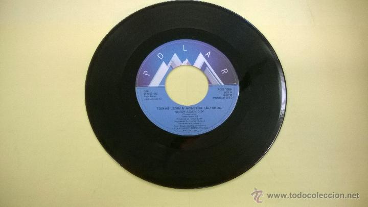 Discos de vinilo: Tomas Ledin and Agnetha Faltskog.Never Again.(componente del grupo ABBA).SINGLE.1982. - Foto 3