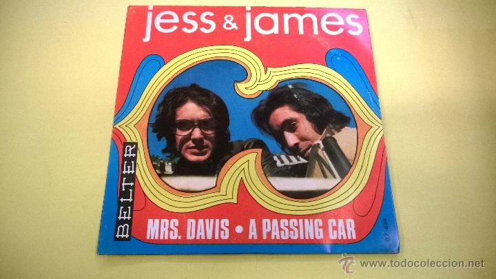 Disques de vinyle: Jess and James.Mrs.Davis.SINGLE.ESPA&Ntilde;A 1969.BELTER.