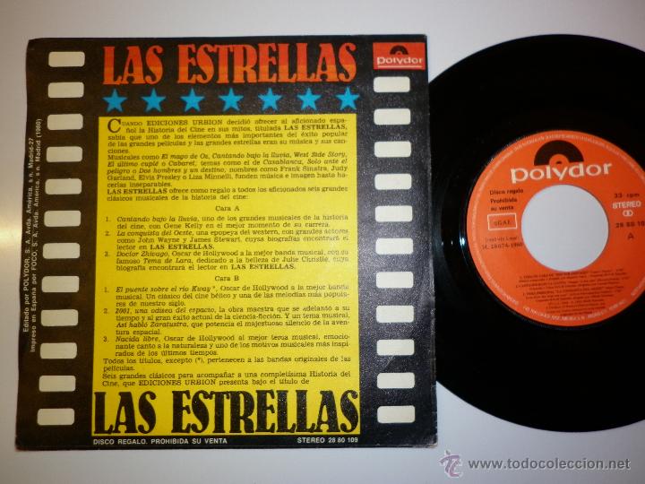 Discos de vinilo: 6 TEMAS DE CINE 1980 - Foto 2