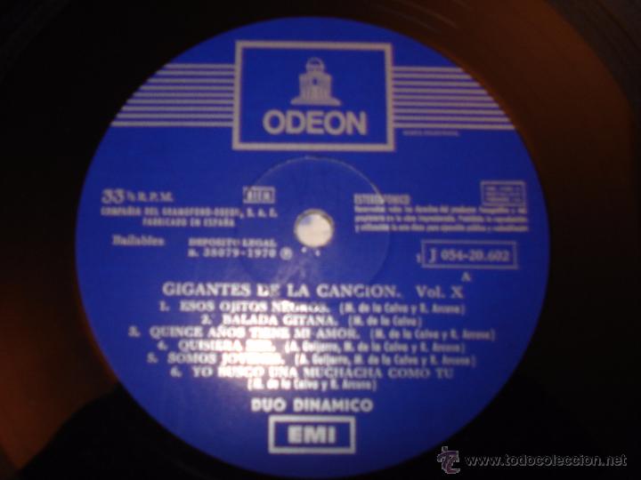 Discos de vinilo: DUO DINAMICO - GIGANTES DE LA CANCION - Foto 2