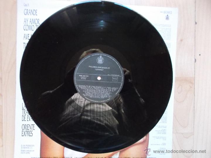 Discos de vinilo: PALOMA SAN BASILIO - GRANDE HISPAVOX 1987 - Foto 3