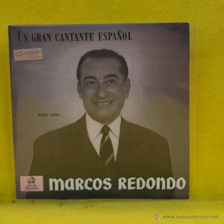 Discos de vinilo: MARCOS REDONDO - EL DIVO - SINGLE - Foto 1
