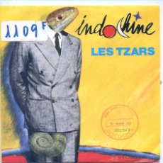 Discos de vinilo: INDOCHINE / LES TZARS / VERSION (SINGLE 1987). Lote 53141390