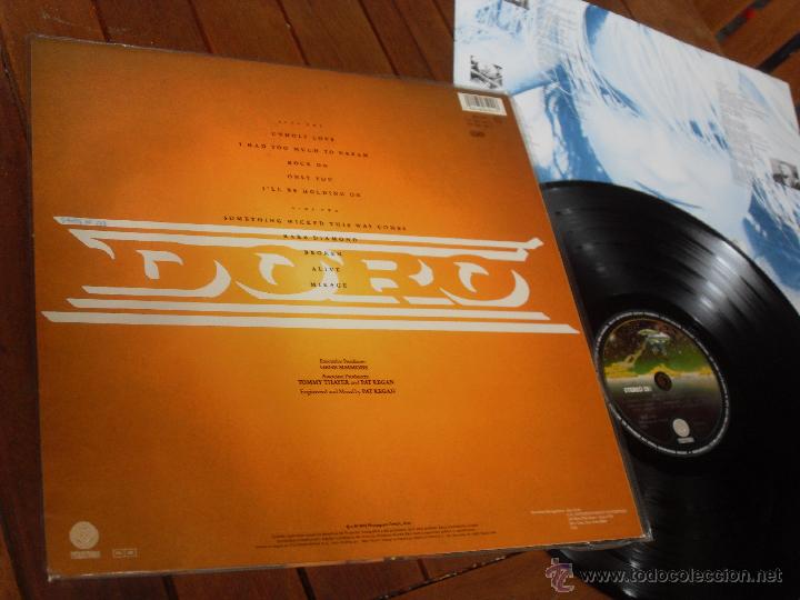 Discos de vinilo: DORO LP SELF TITLED Made in Spain 1990 VERTIGO - Foto 2