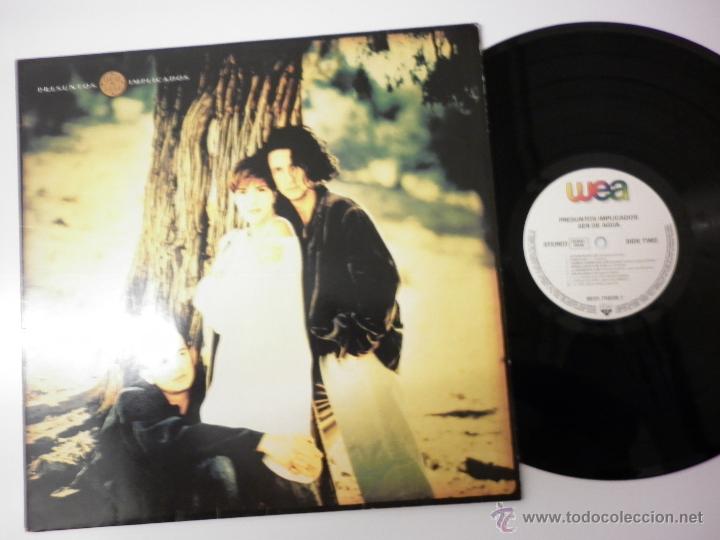 Discos de vinilo: PRESUNTOS IMPLICADOS - SER DE AGUA 1991 LP - Foto 1