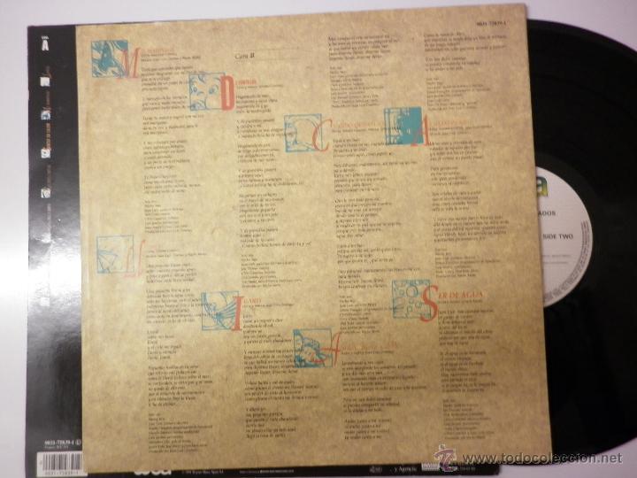 Discos de vinilo: PRESUNTOS IMPLICADOS - SER DE AGUA 1991 LP - Foto 2