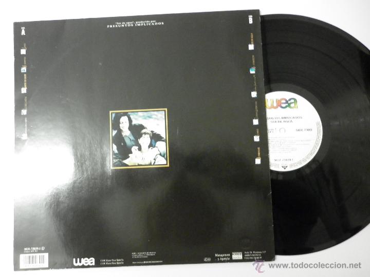 Discos de vinilo: PRESUNTOS IMPLICADOS - SER DE AGUA 1991 LP - Foto 4