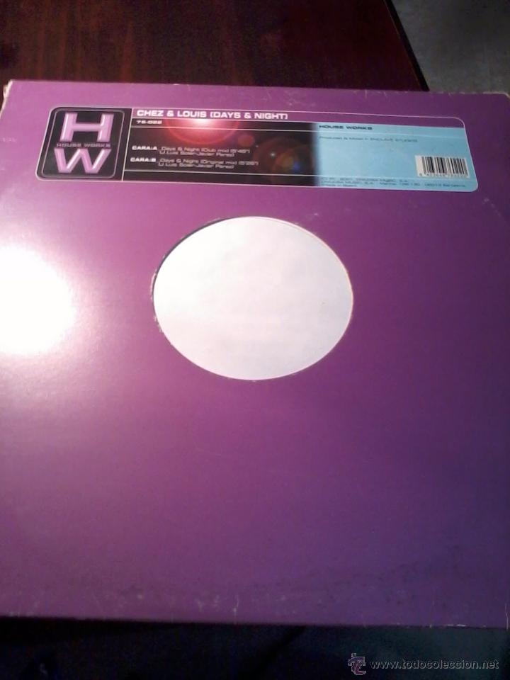 Discos de vinilo: DISCO DE VINILO. DAYS & NIGHT. CHEZ & LOUIS. C5V - Foto 1