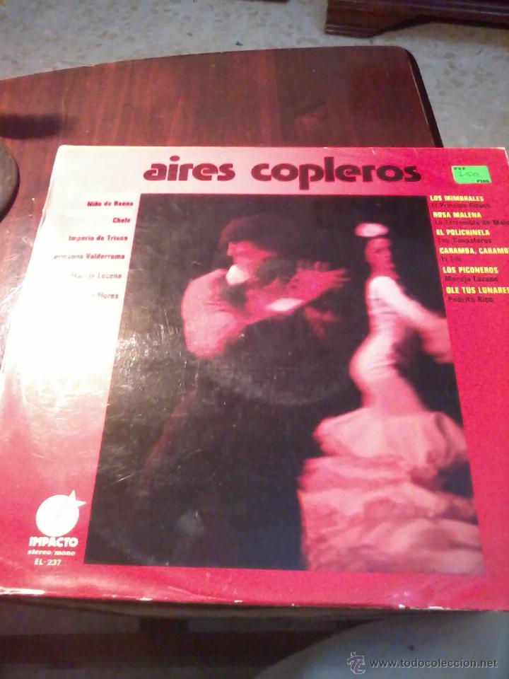 Discos de vinilo: DISCO DE VINILO. AIRES COPLEROS. C5V - Foto 1