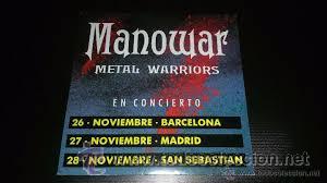 Discos de vinilo: manowar metal warriors,single promo - Foto 1